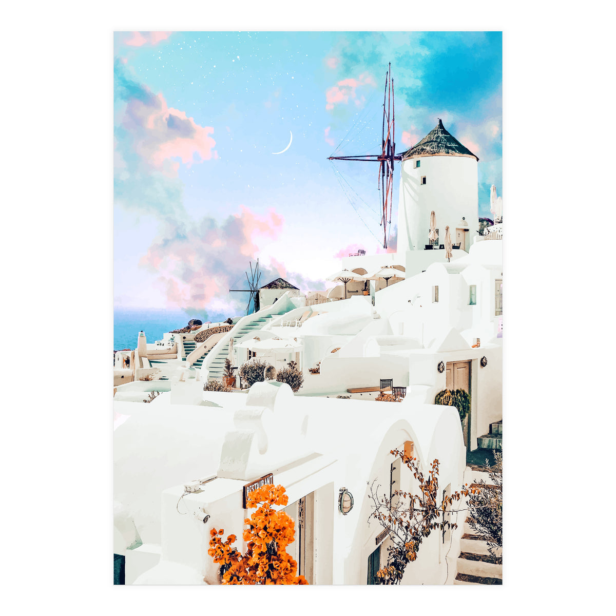 Greek Moon (Print Only)