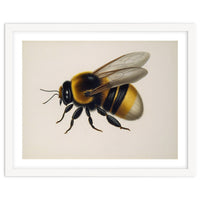 Bumblebee Vintage Illustration