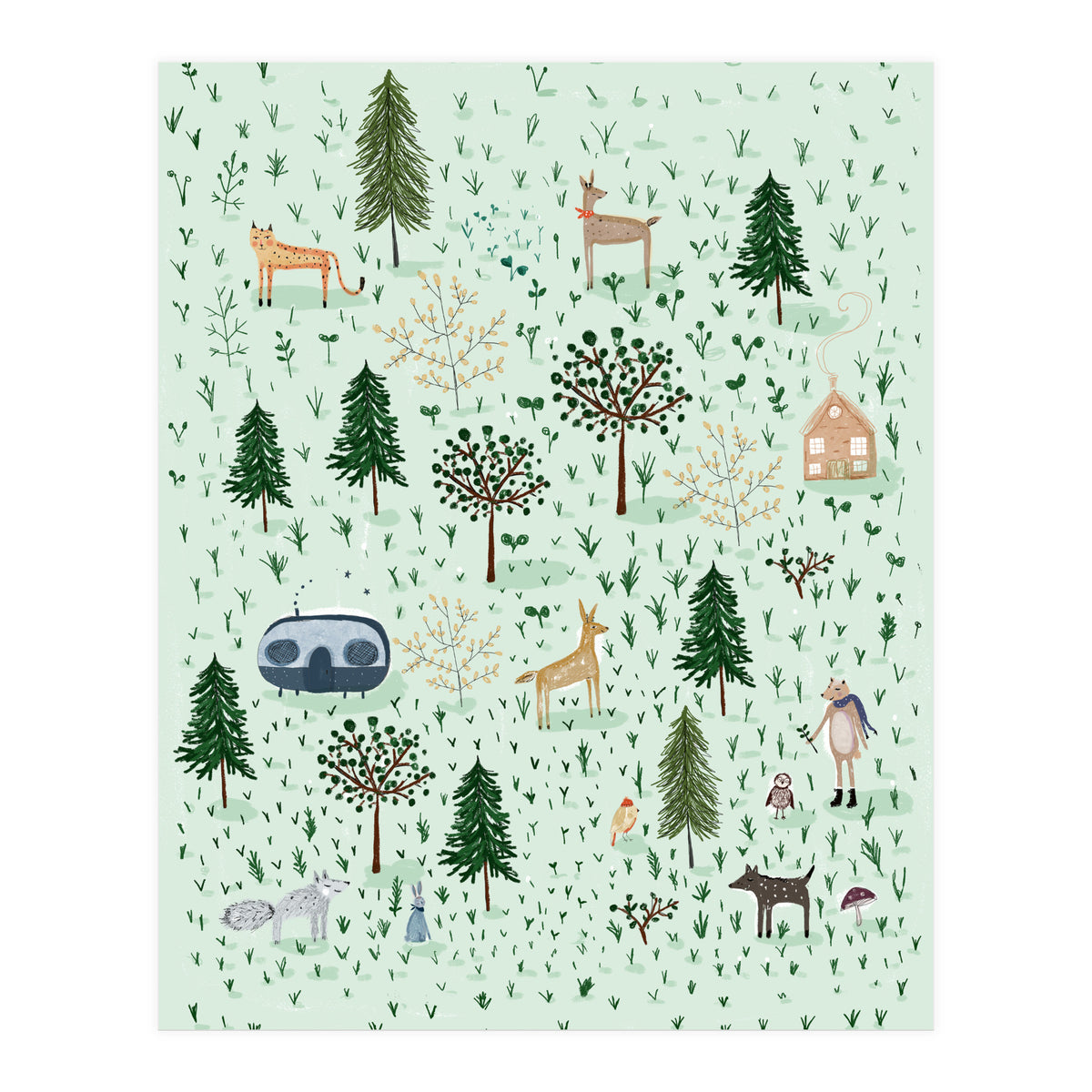 Tiny Forest  (Print Only)