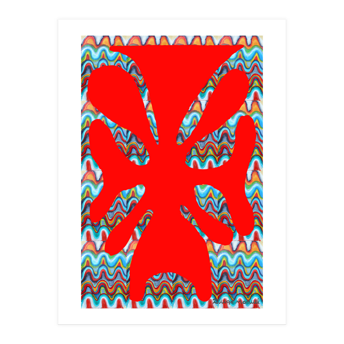 Pop Abstract 2023 Tapiz 1 (Print Only)