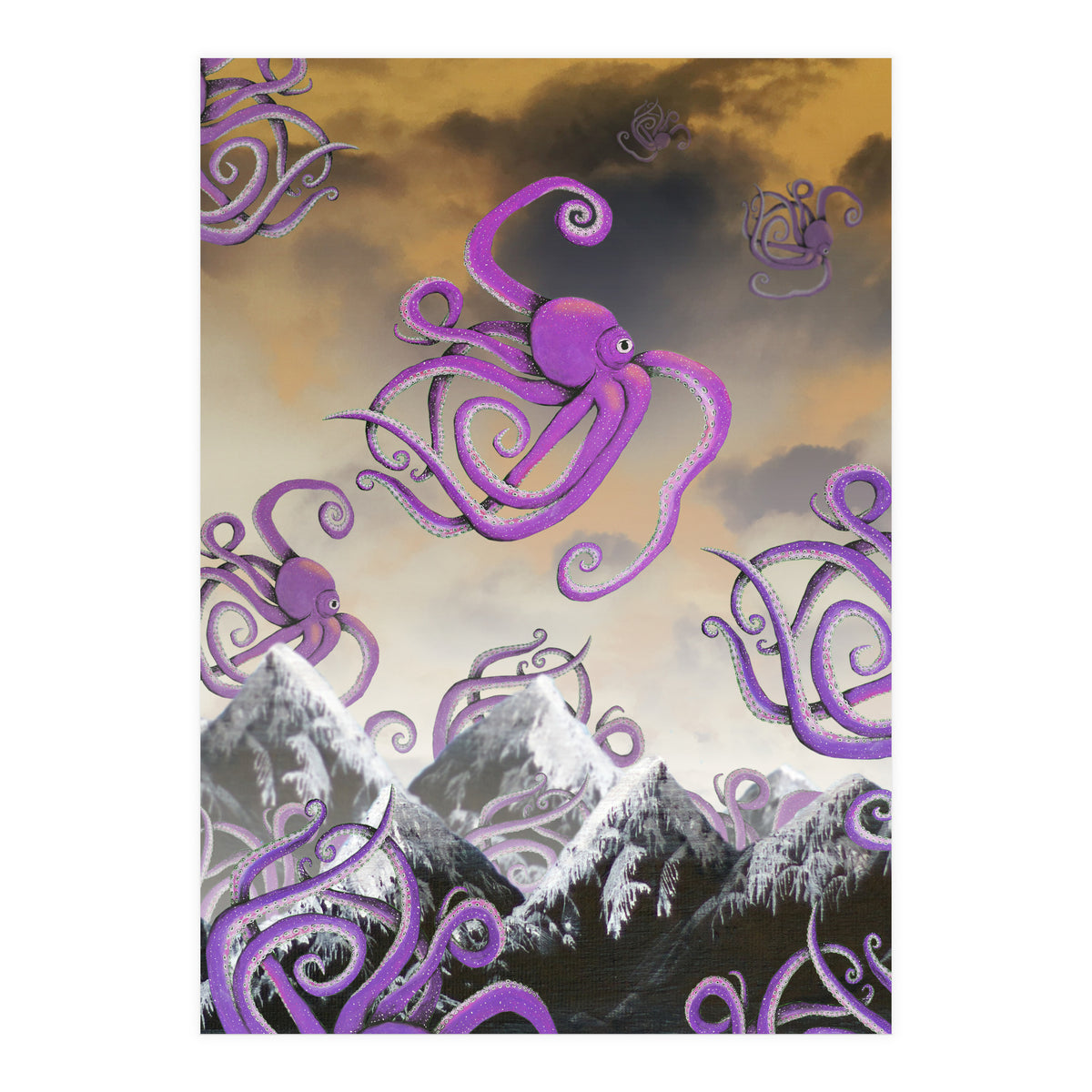 Octopus invasion (Print Only)