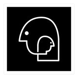 Double Head_Black (Print Only) thumbnail