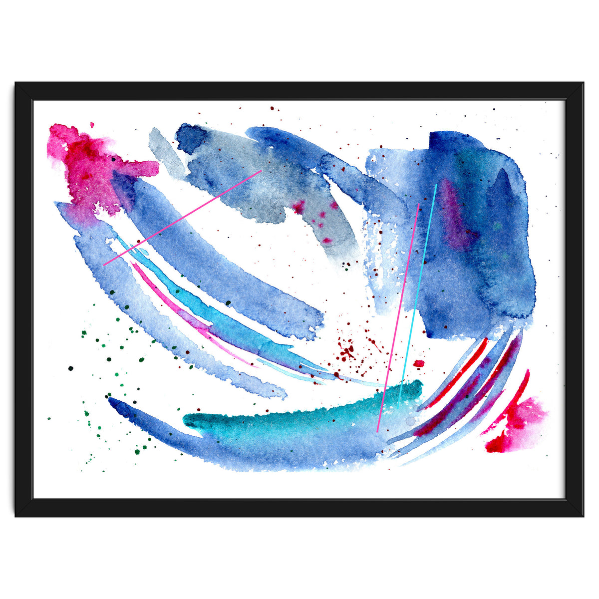 Happiness vibes || watercolor