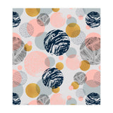 Pattern of abstract textured circles  (Print Only) thumbnail
