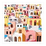 Pastel Cityscape (Print Only) thumbnail