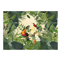 Green Jungle Toucans 2 (Print Only)