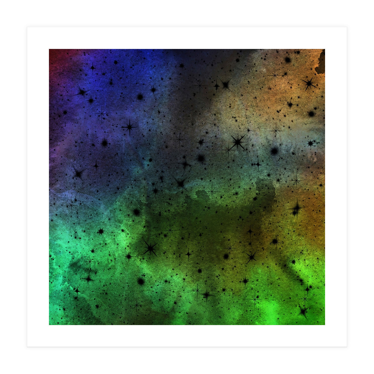 Tye Dye Vibing (Print Only)