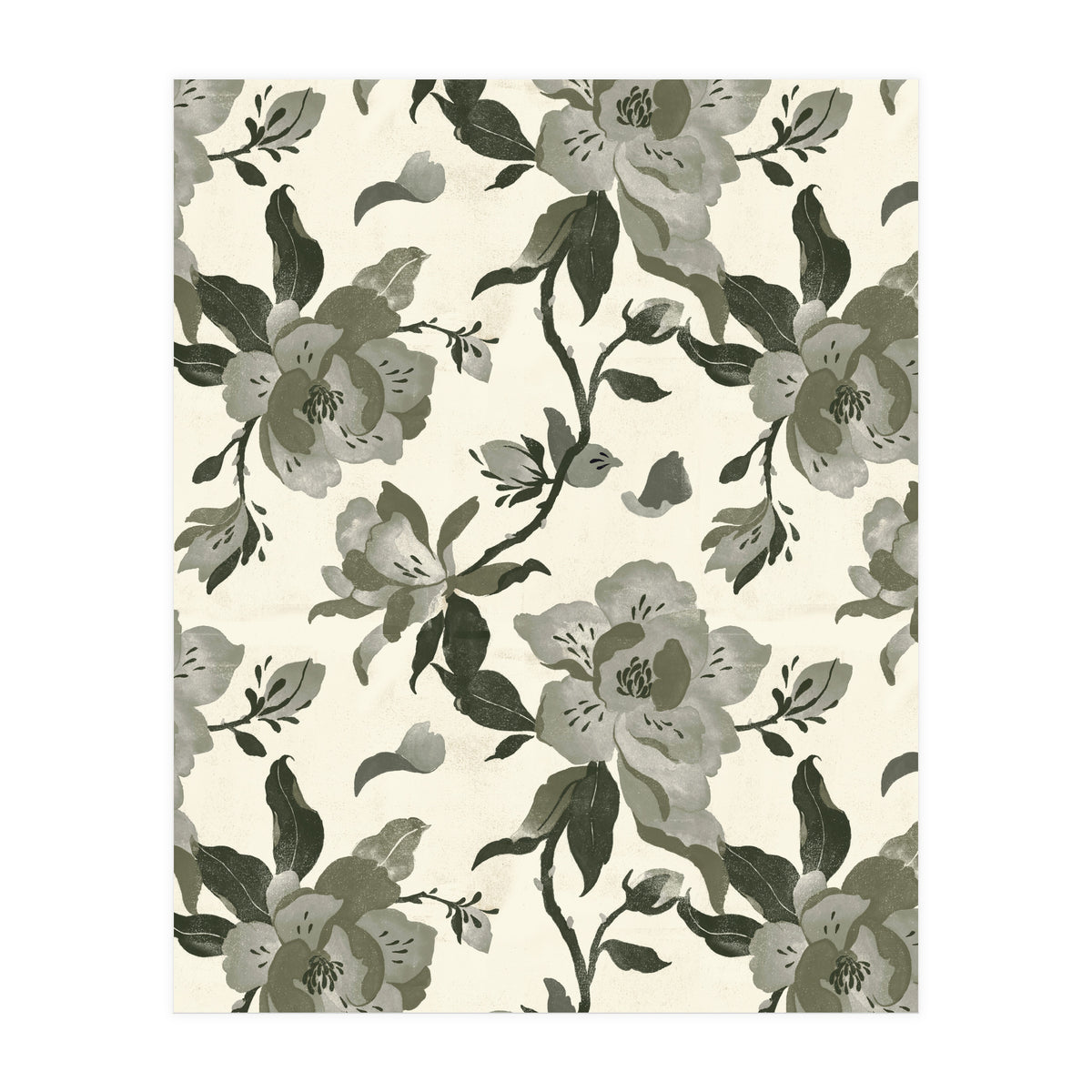 Black Magnolias (Print Only)