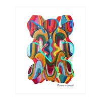 Pop Abstract Asimetrico 24 Copia (Print Only)