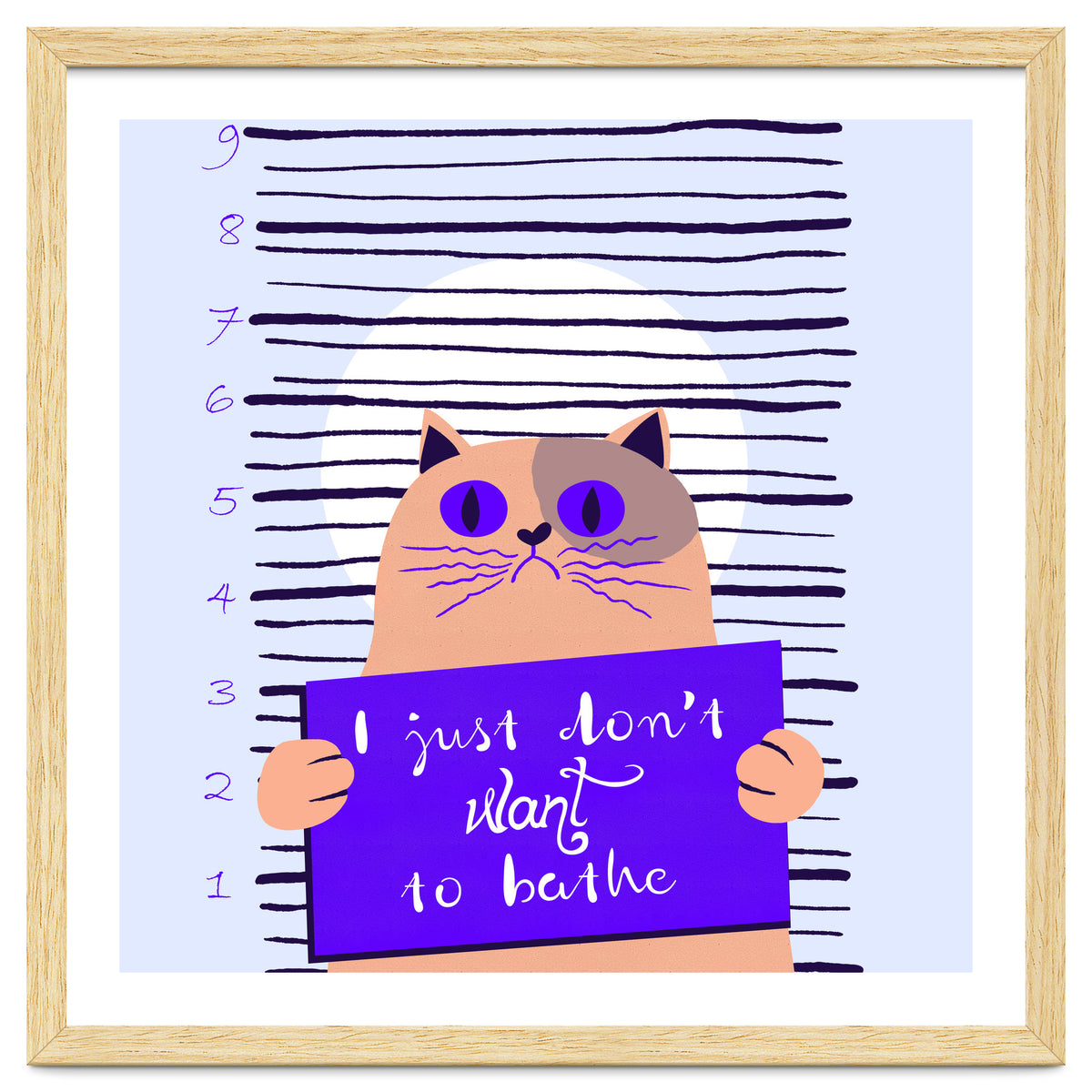 I just don't want to bathe