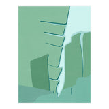 Abstract Banana Leaves One - Greener Eden (Print Only) thumbnail