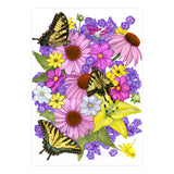 Corn Flowers and Swallowtails (Print Only) thumbnail