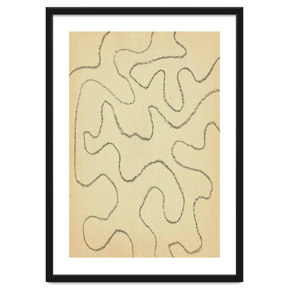 Abstract organic lines