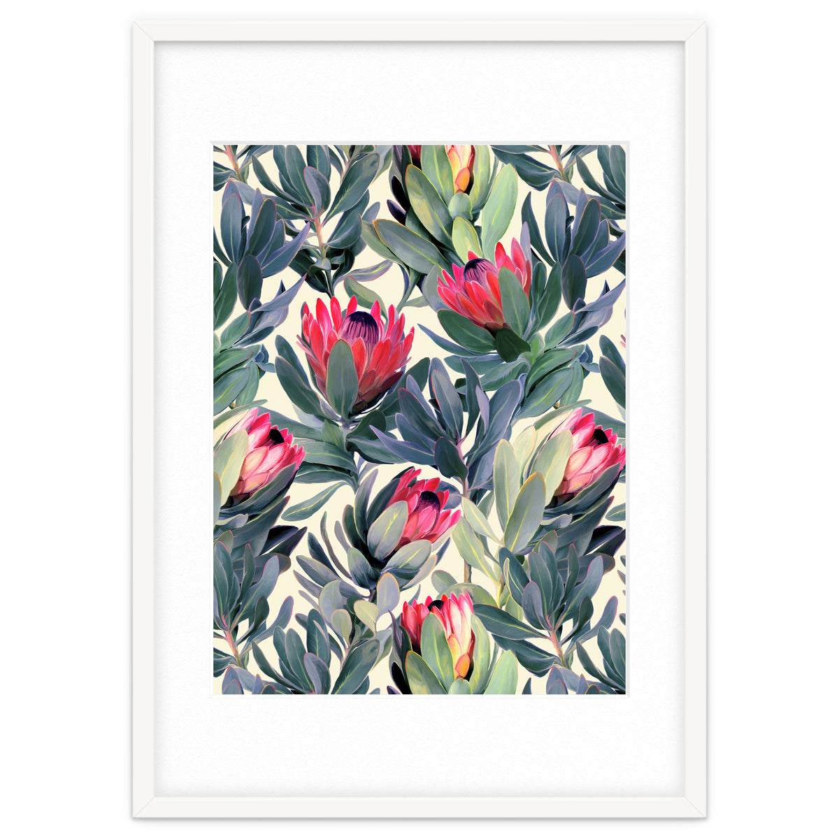 Painted Protea Pattern