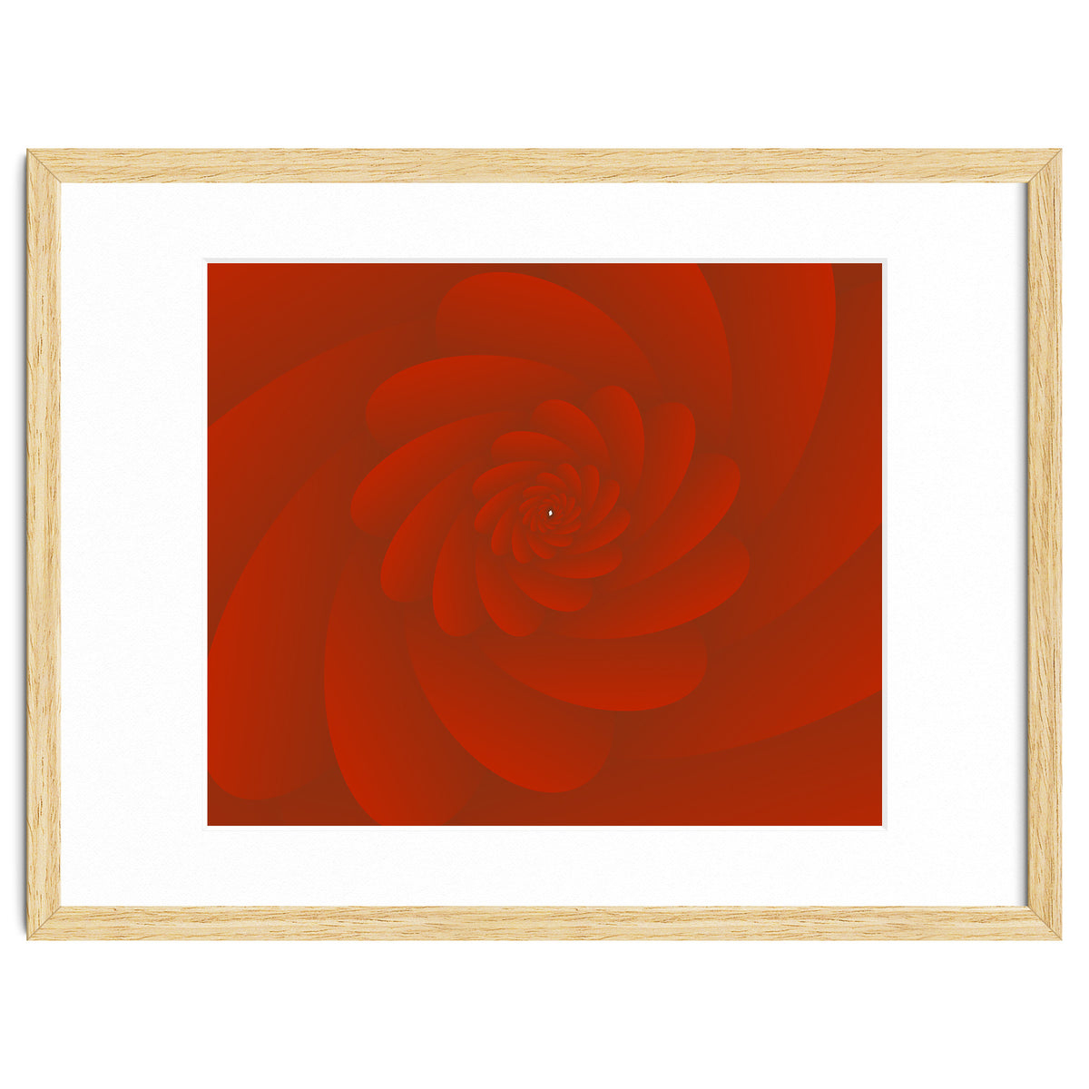 3 D Image Abstract Rose Flower ART