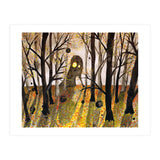 Monster in the woods (Print Only) thumbnail