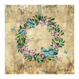 Wreath #Flowers & Butterflies#Royal collection (Print Only) thumbnail