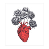 Heart With Peonies (Print Only) thumbnail