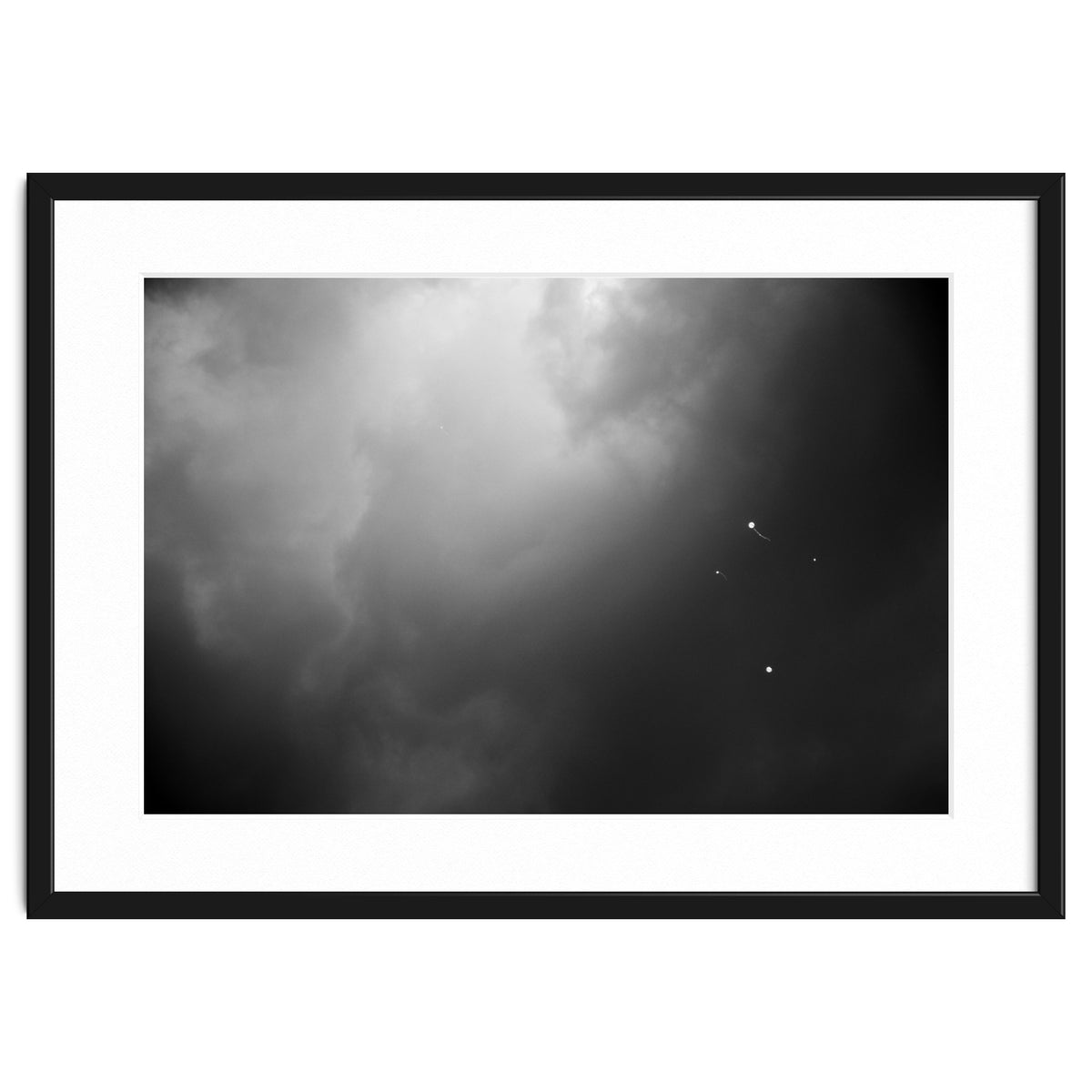 Four balloons and another one