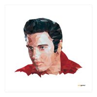 Elvis Low Poly (Print Only)