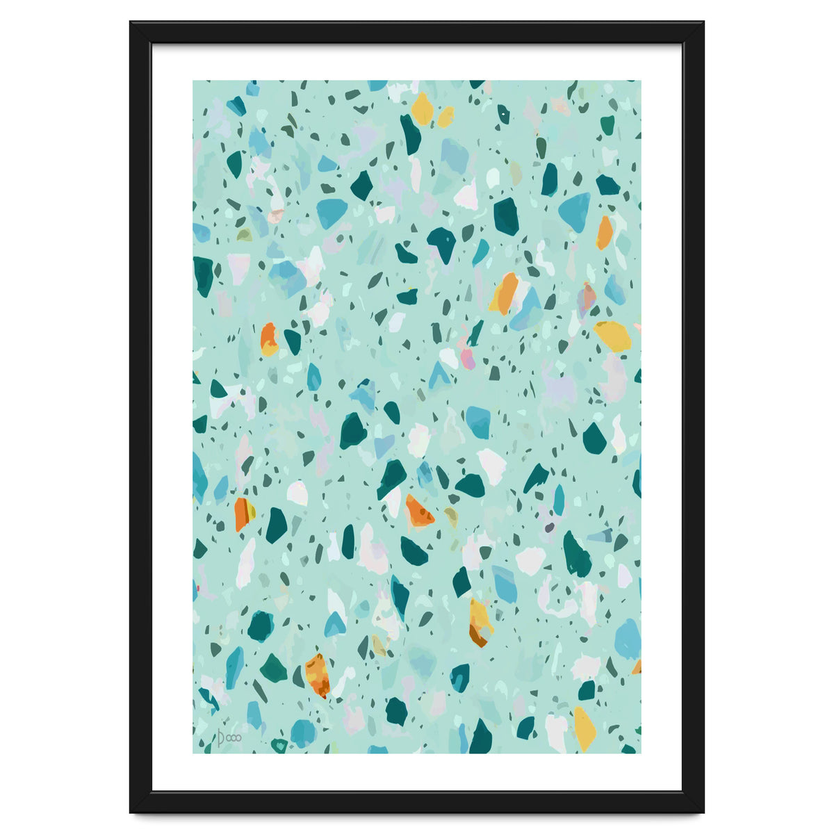 Blue Terrazzo