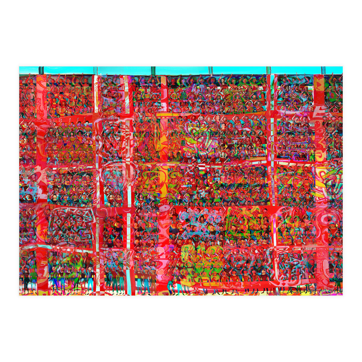 Gran Hinchada Roja 7 (Print Only)