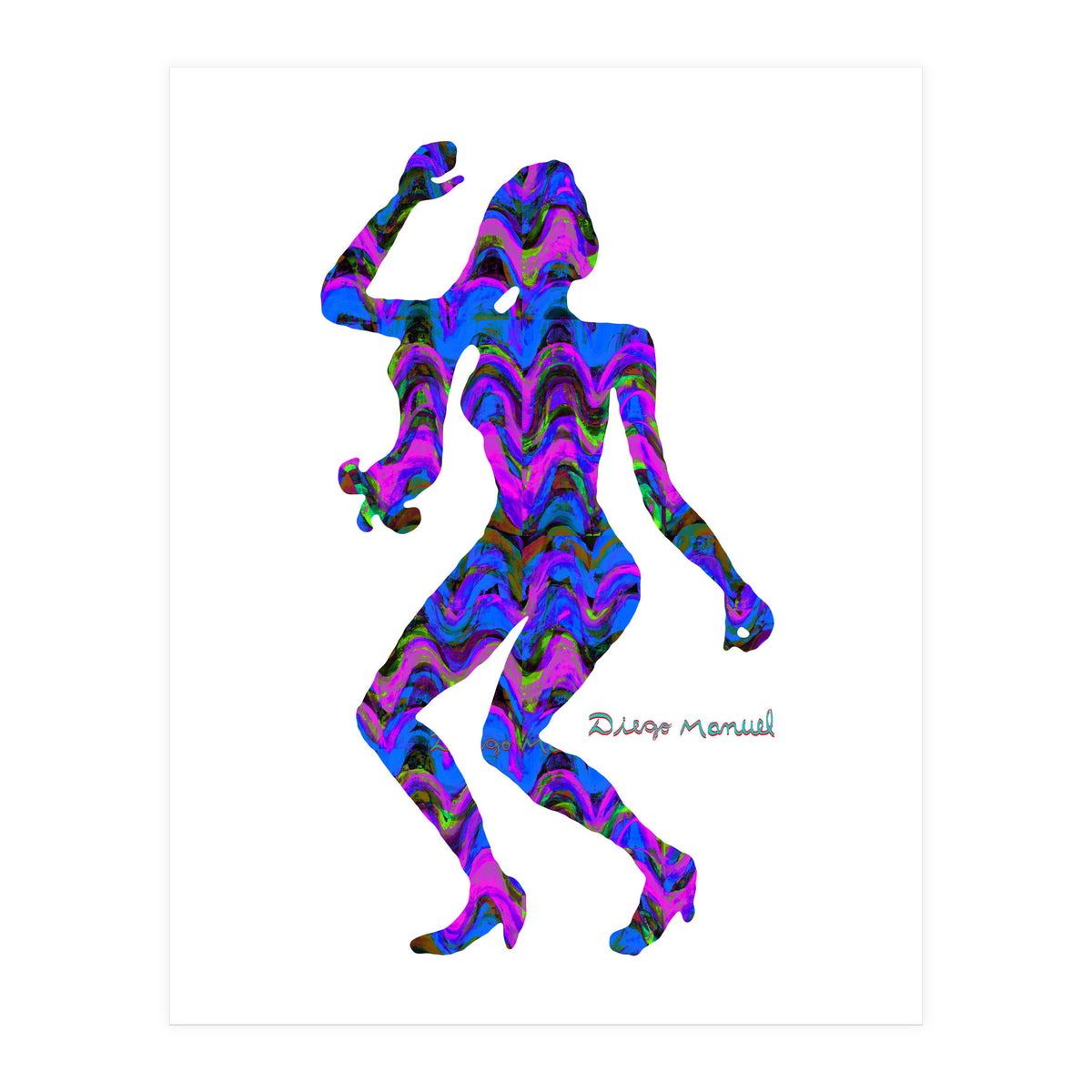 Dance Girl B 10 (Print Only)