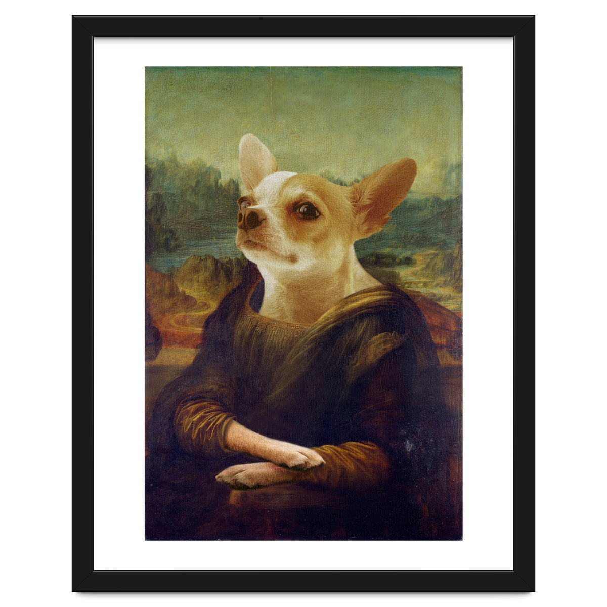 Mona Lisa Chihuahua