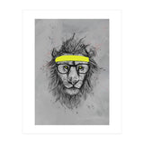 Hipster Lion (Print Only) thumbnail