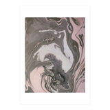 Pink and gray marbled paper  (Print Only) thumbnail