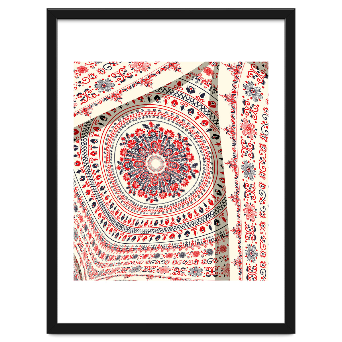 Romanian embroidery background 33