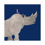 Kids Room Rhinoceros (Print Only) thumbnail