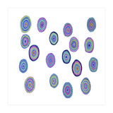 Orbs Dance (white) (Print Only) thumbnail
