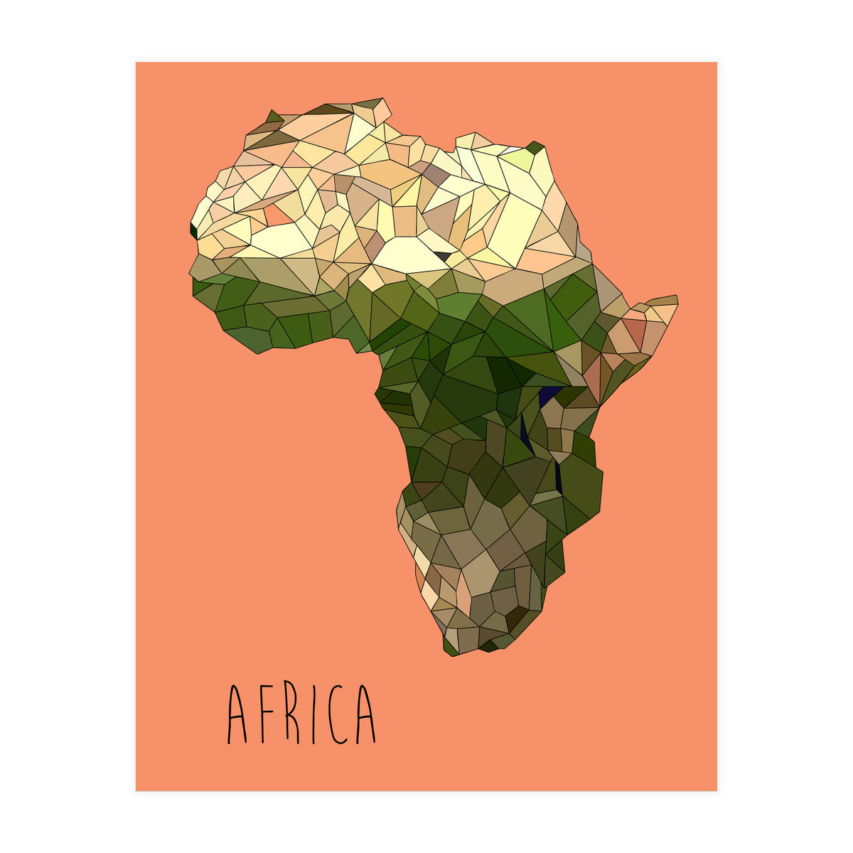 AFRICA – Pink  (Print Only)