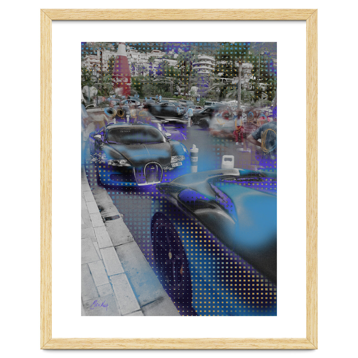 August ’22 — Blue Bugatti, Monaco