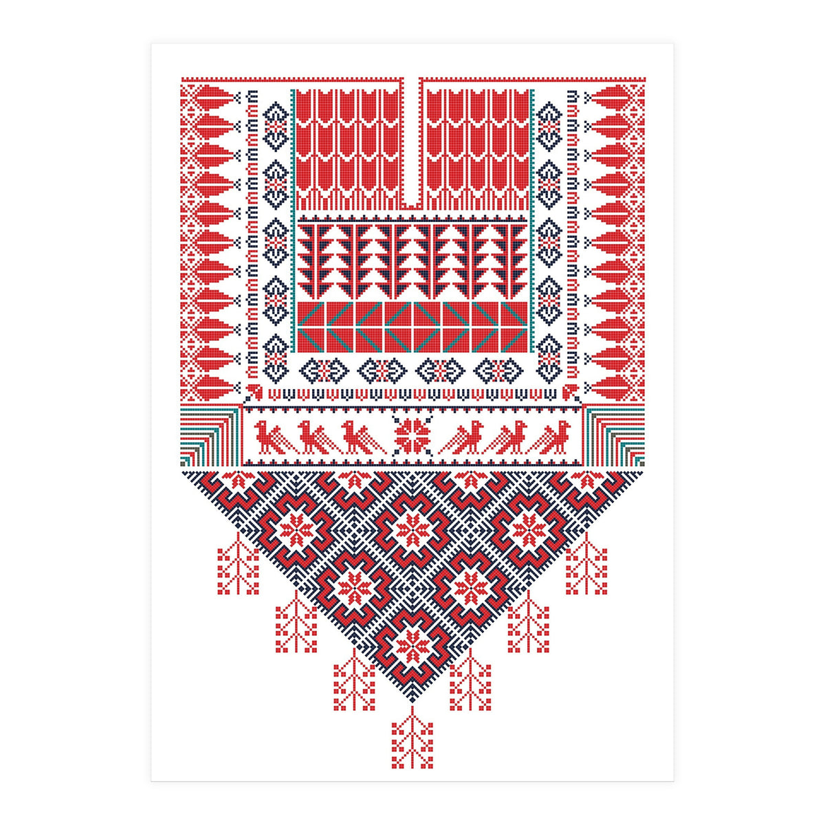 Tatreez Ornament 24 (Print Only)