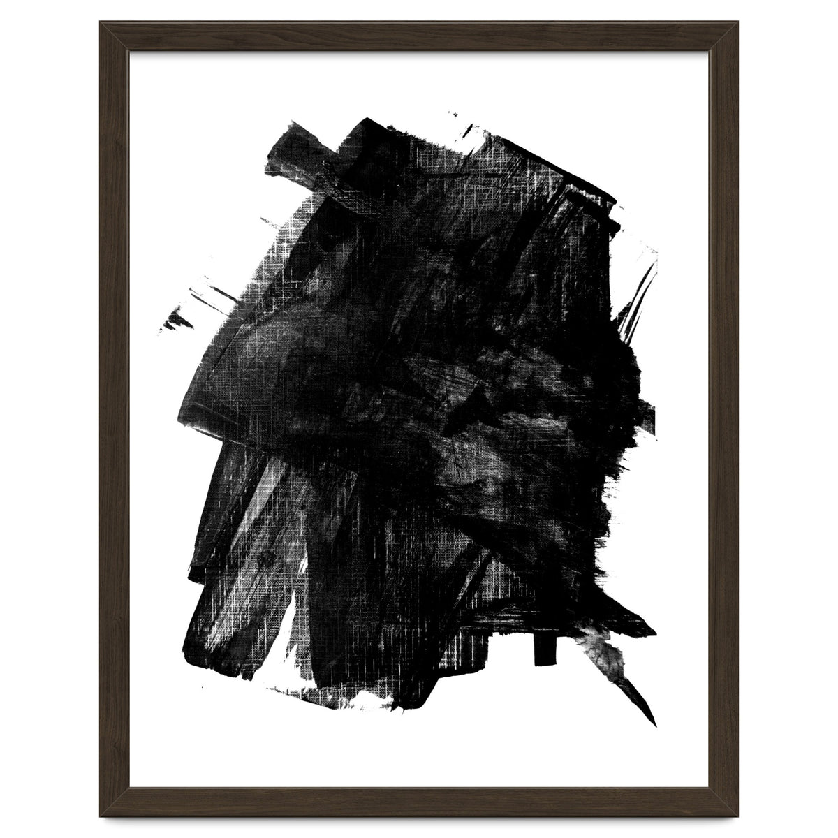 Minimalist Textured Brushstroke Art #3