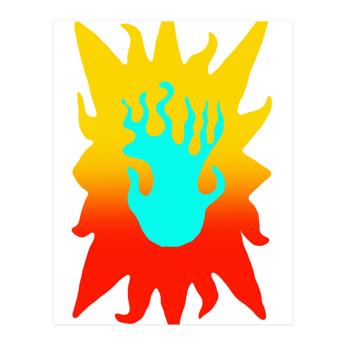 Fuego 117 Copia (Print Only)