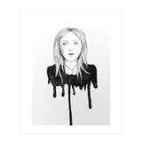 Blond dripping girl (Print Only) thumbnail
