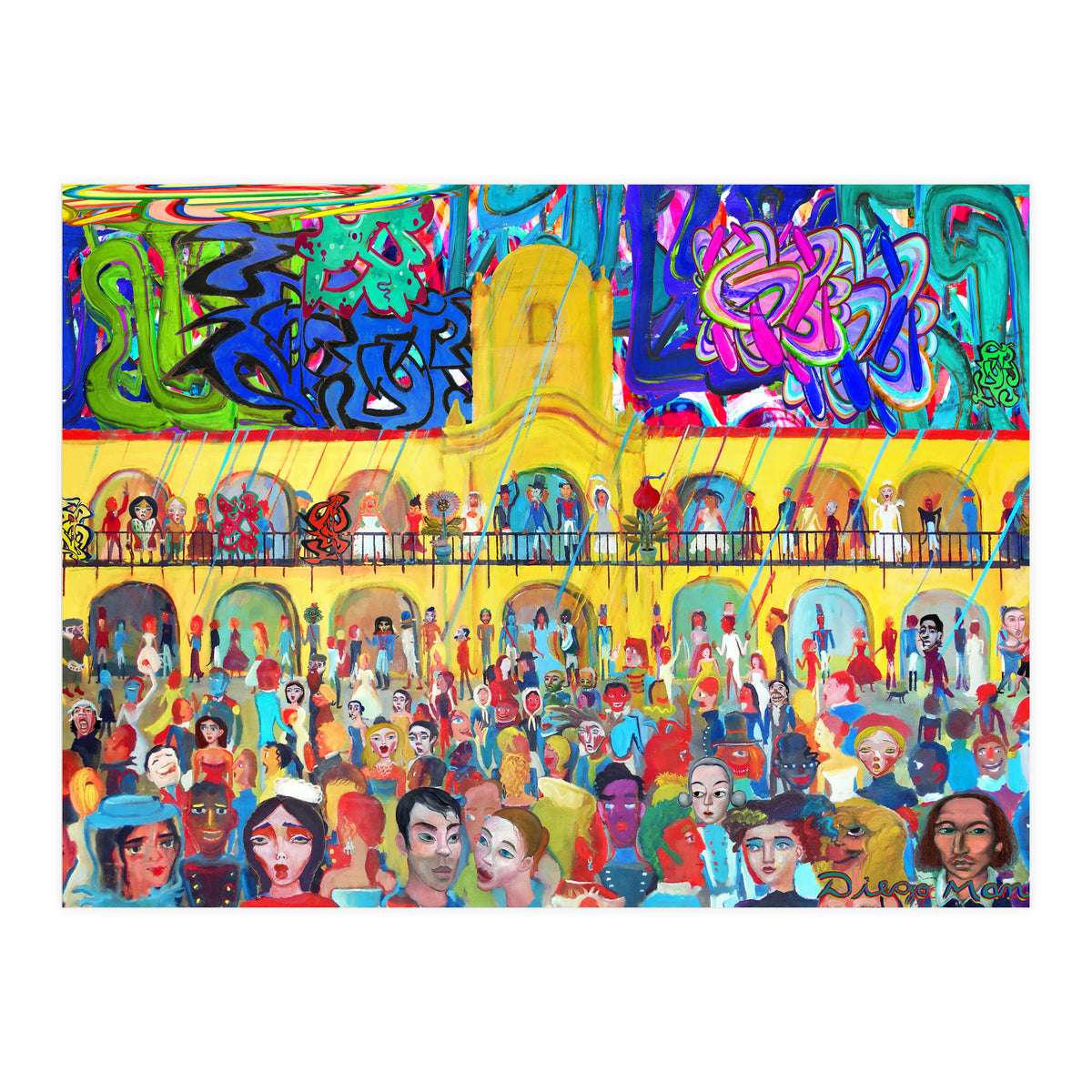 25 De Mayo Pop Digital 27 (Print Only)