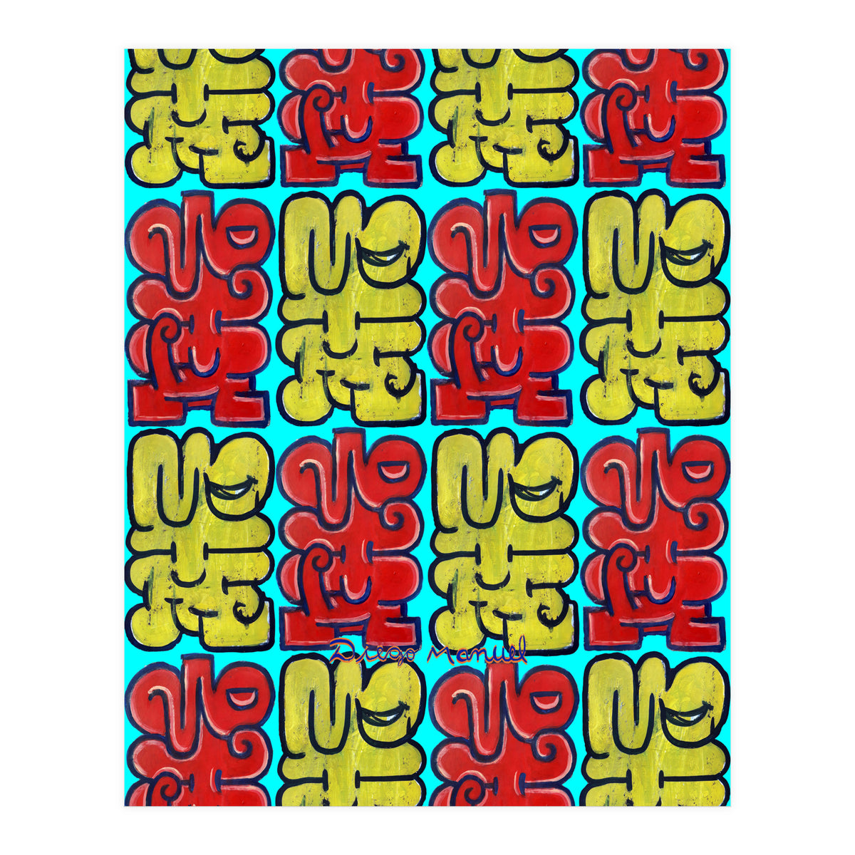 Garffiti 23 33 Tapiz (Print Only)