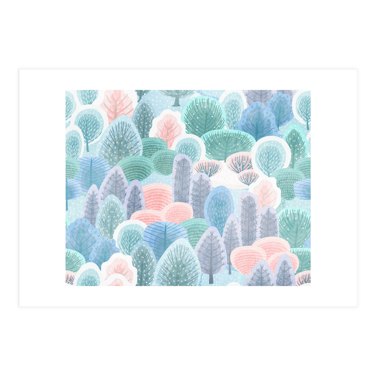 Happy Forest (Print Only)