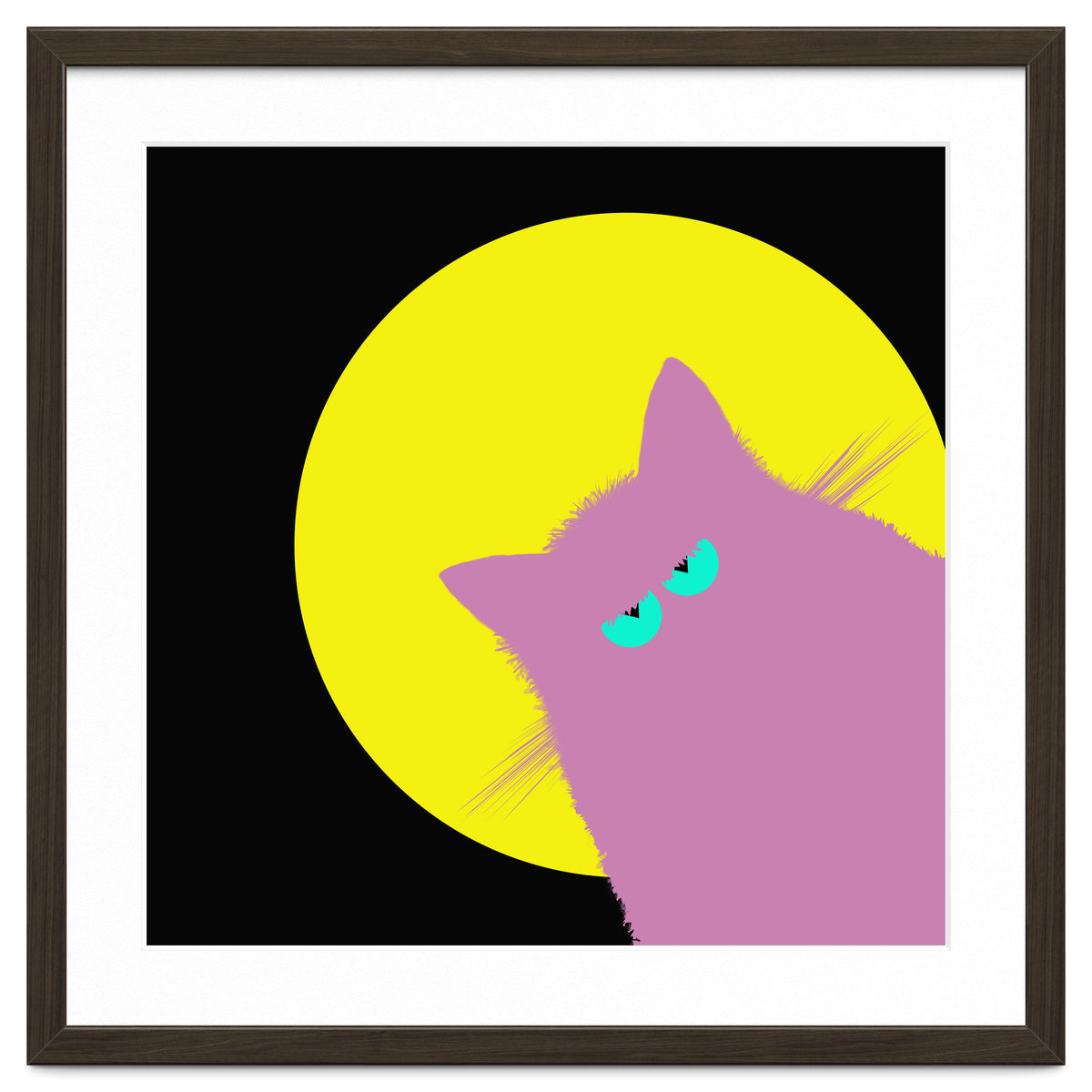Full Moon Lilac Cat
