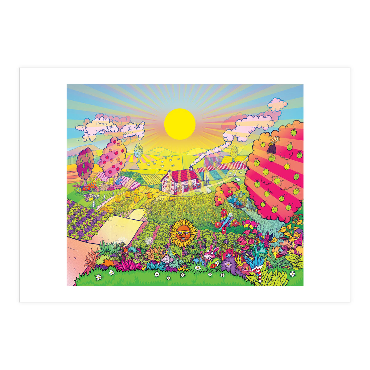 Reap A Harvest Barrel Aged Fruit Farmhouse Saison - Abbeydale x Siren Craft Brew (Print Only)