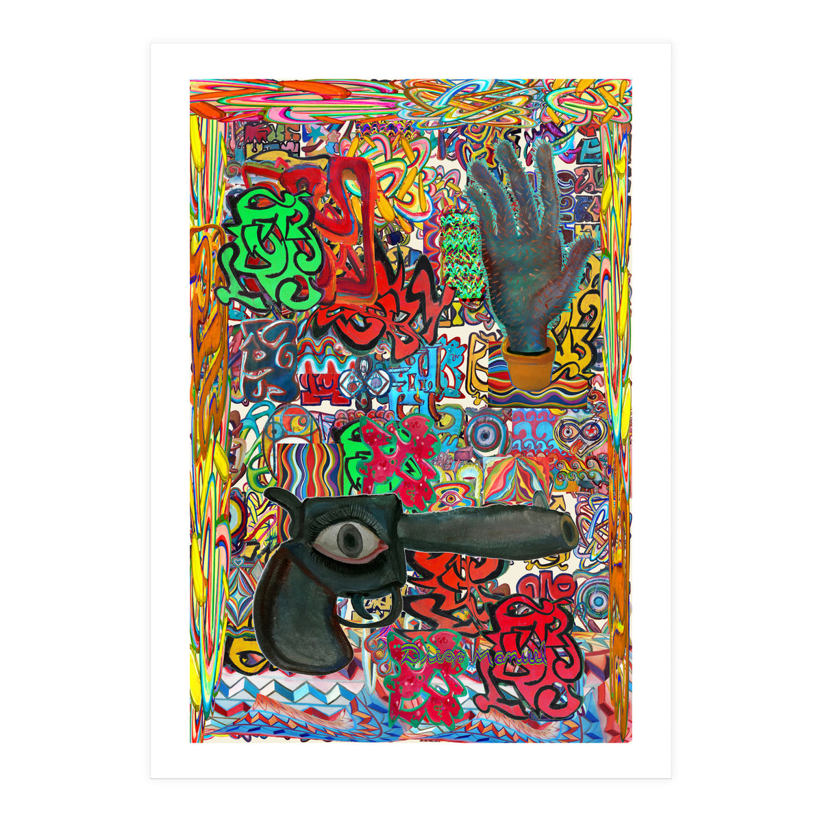 Oficina Del Cobrador 16 (Print Only)