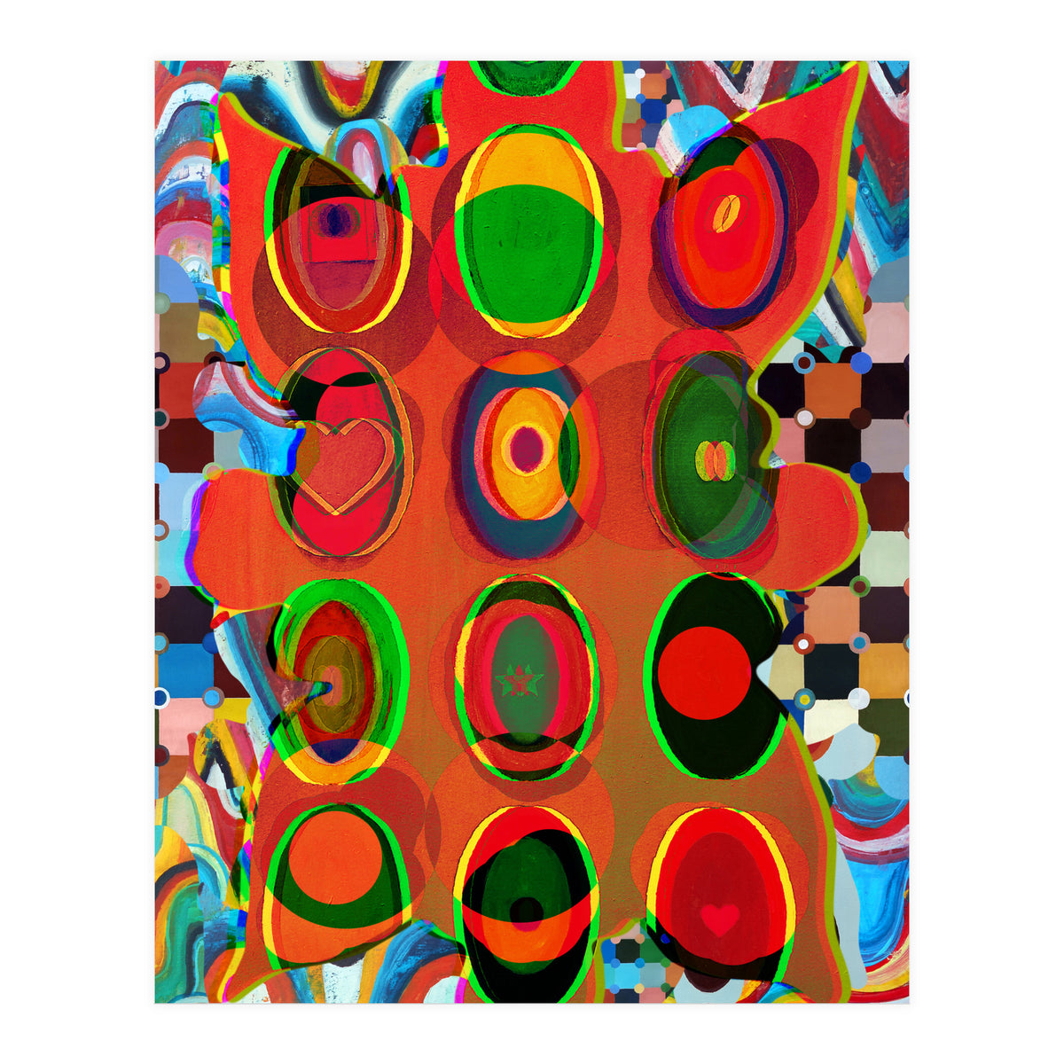 Pop Abstract 2023 Tapiz 101 (Print Only)