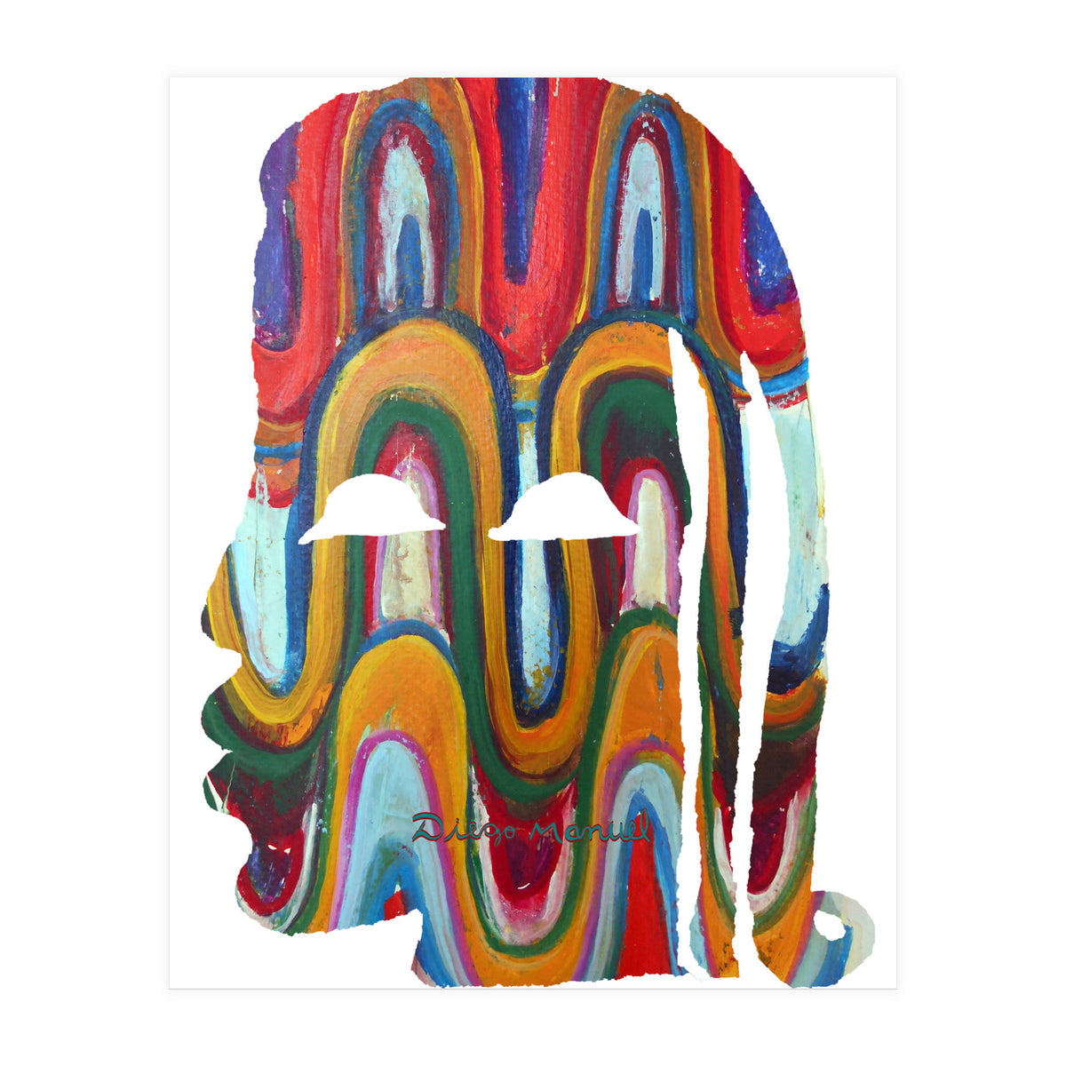 Abstracto Pop Nuevo B 14 Copia (Print Only)