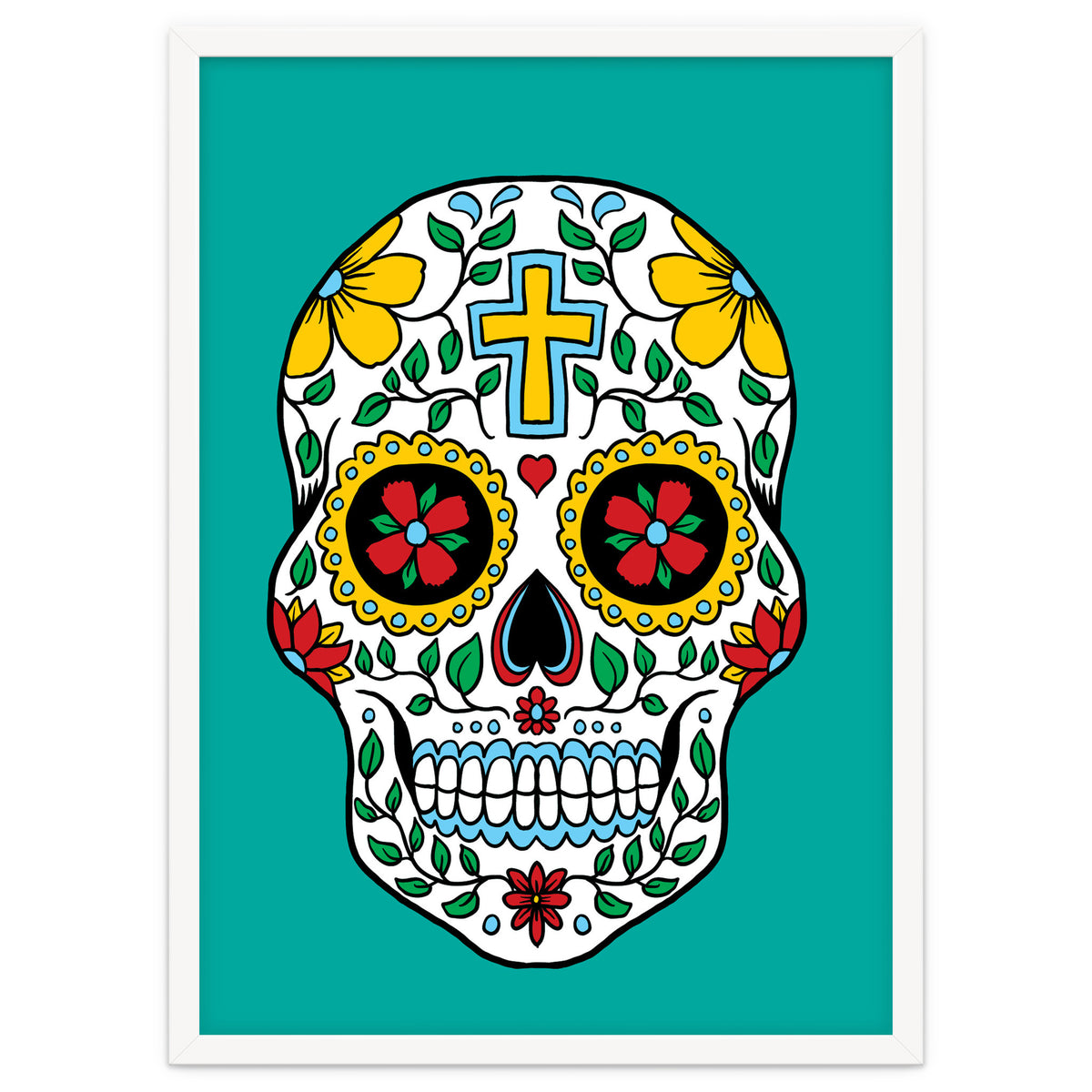 Colorful Skull III