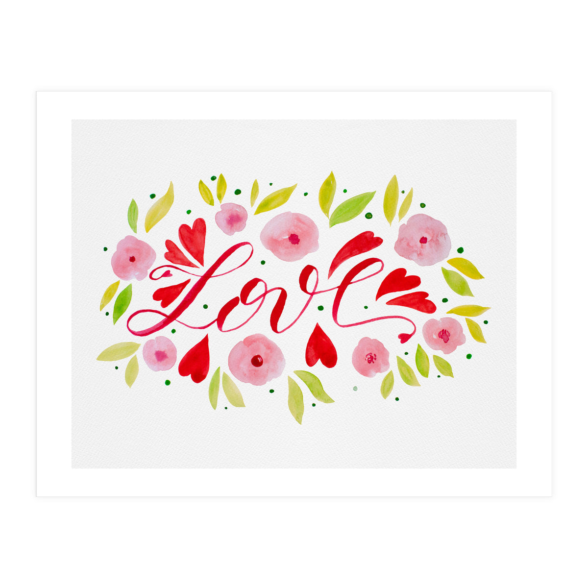 Love botanical illustration (Print Only)