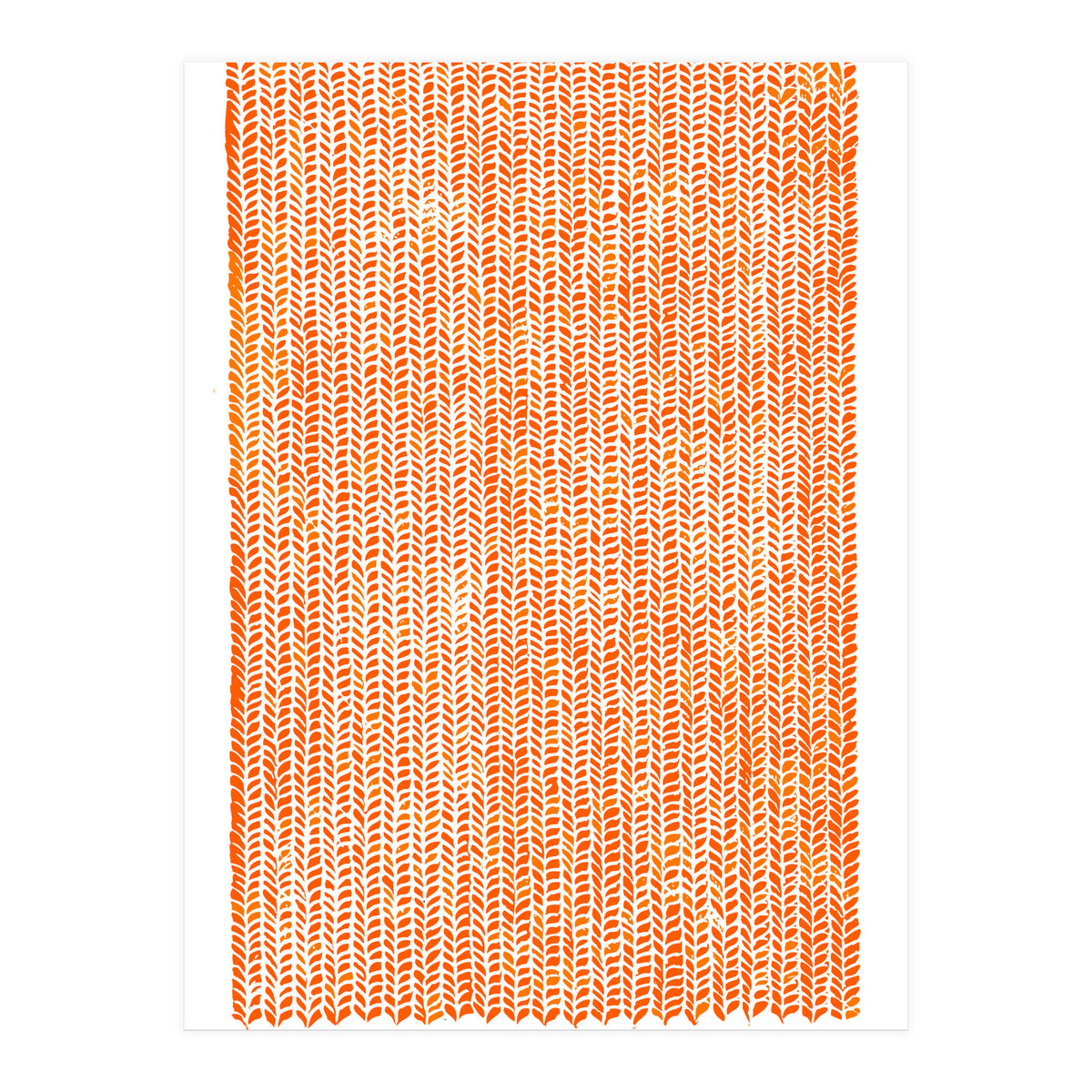 Stockinette Orange (Print Only)